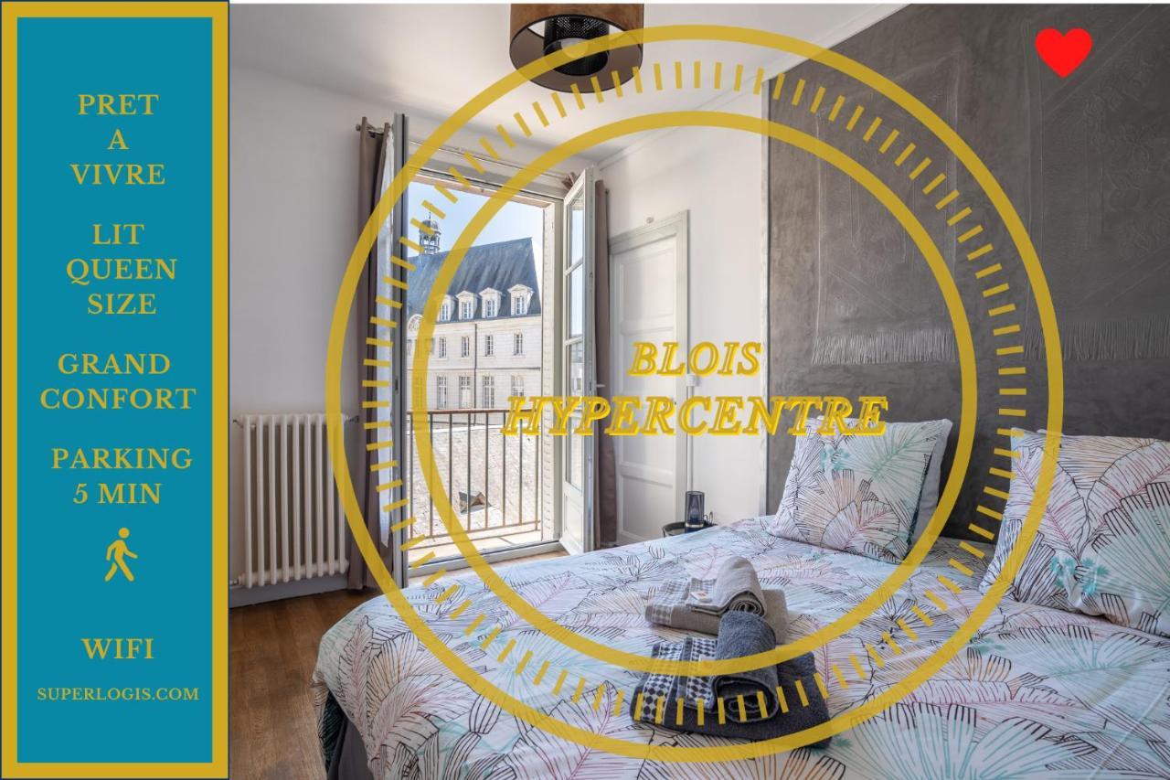 SUPERLOGIS Chez L'Alysse ☆☆☆ HYPERCENTRE BLOIS Apartman Kültér fotó